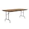 Correll Rectangle Commerical Folding Utility Table, High Pressure Laminate Top, Medium Oak CF3696PX-06 - alternate 3